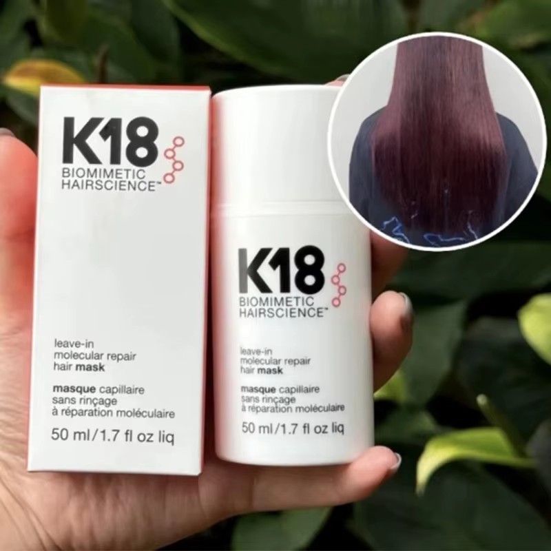 Hair Care Treatment - Bestseller K18 2-w-1 Bezspłukiwana Molekularna Maska