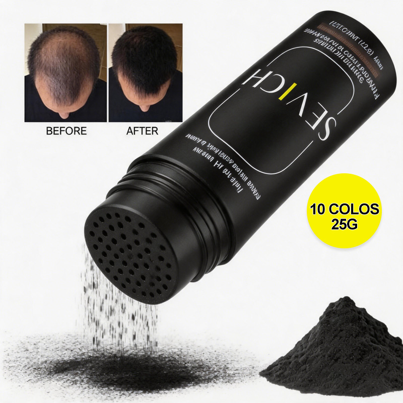 Hair Care Nutrition - Włókna keratynowe do włosów, spray zagęszczający,