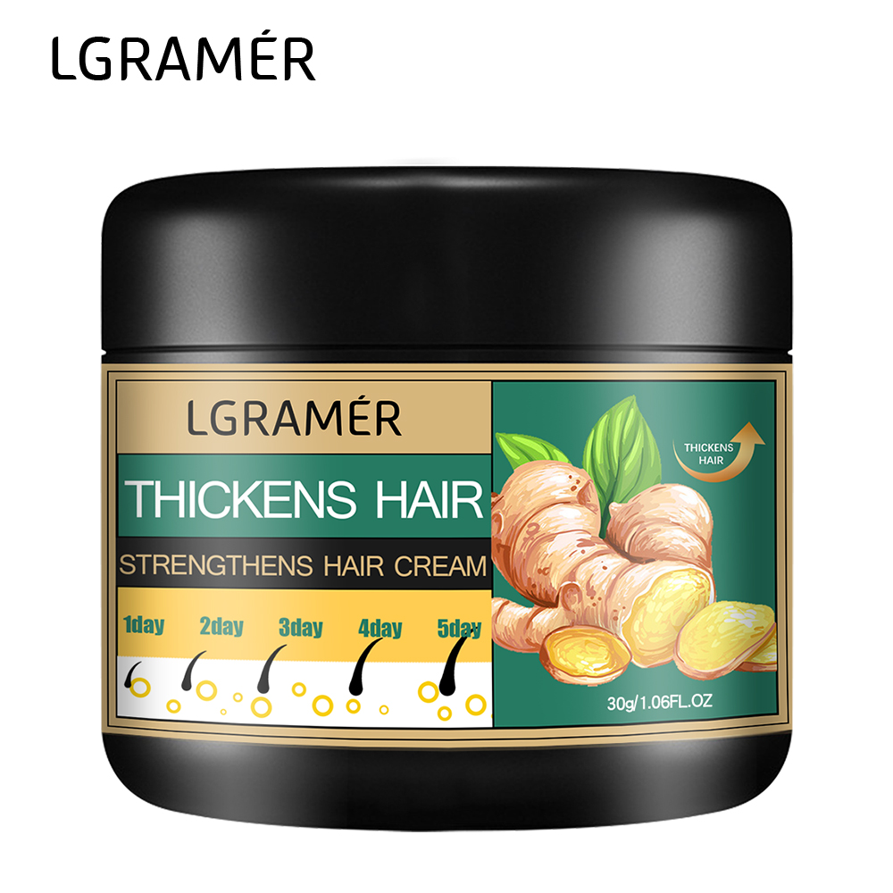 Hair Care Organic - Imbirowy krem ​​do włosów głębokie oczyszczanie