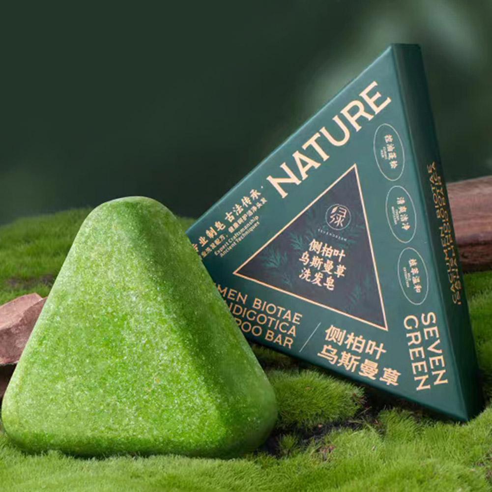 Hair Care Clinic - Naturalny szampon w kostce Nature Triangle,