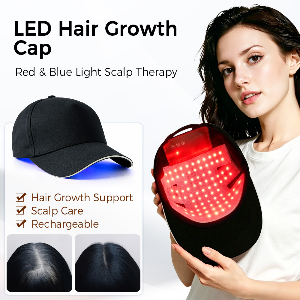 Hair Care Nutrition - Czapka LED do terapii wzrostu włosów