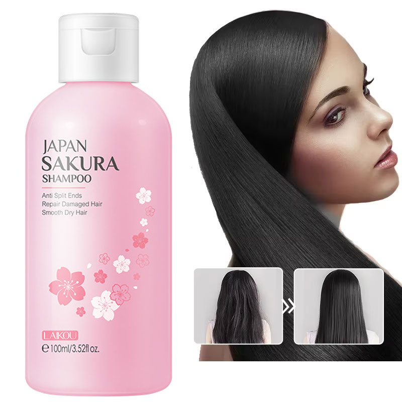 LAIKOU japonia Sakura szampon  – Hair Care Organic recenzja i cena