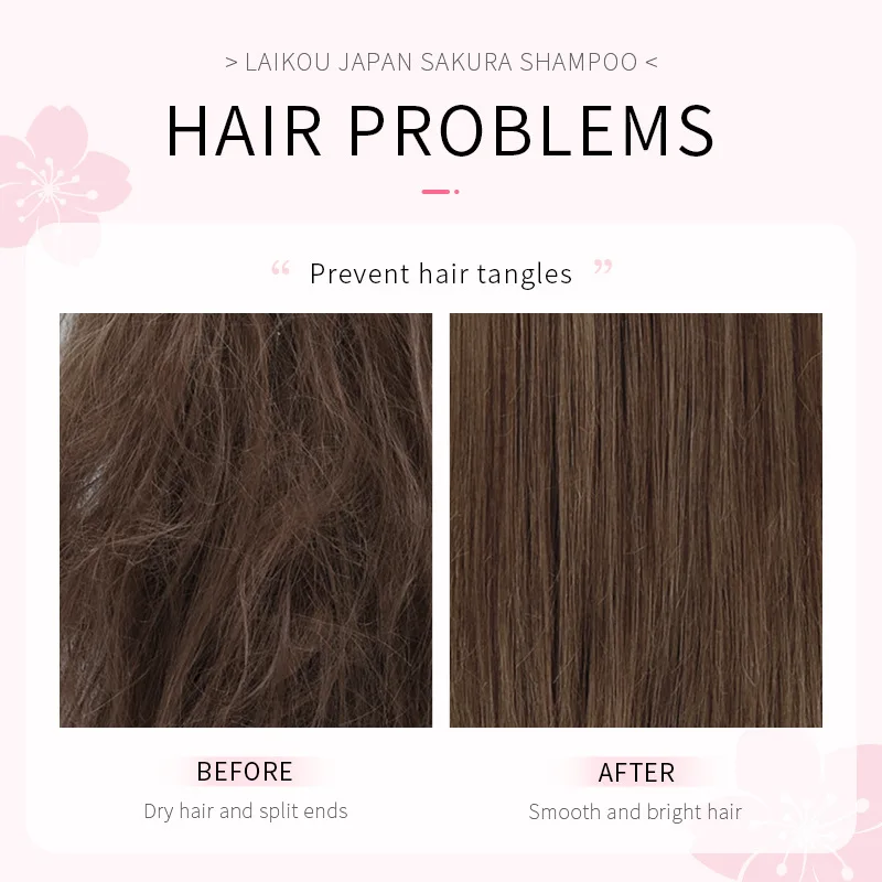 LAIKOU japonia Sakura szampon  – Hair Care Organic recenzja i cena