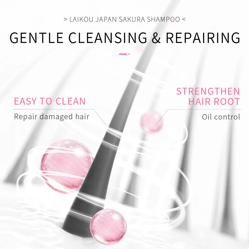 LAIKOU japonia Sakura szampon  – Hair Care Organic recenzja i cena