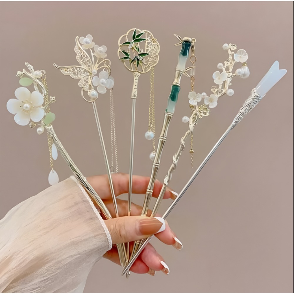 1/6 szt. Elegancka chińska spi – Hair Care Ingredients recenzja i cena